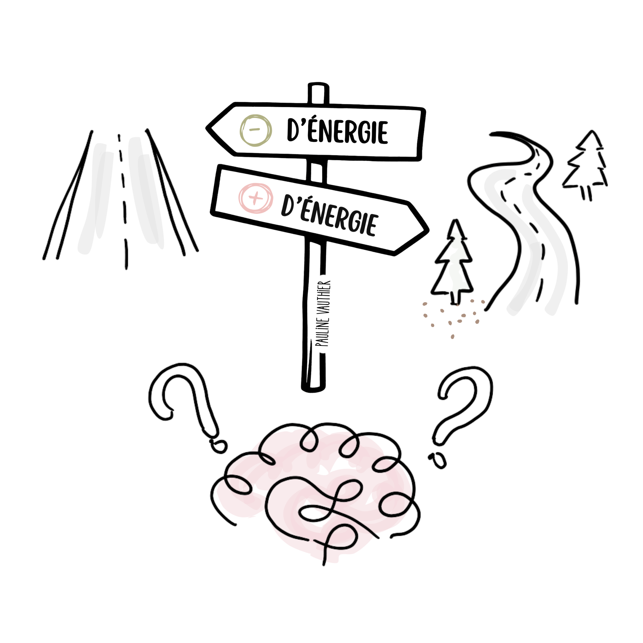 illustration cerveau énergie